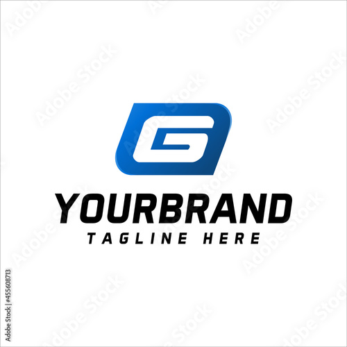 Free Download Elegant vector graphic letter G, equipped with shape, logo with vector illustration - GFXLoad