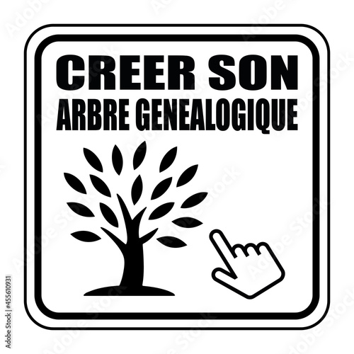 Logo créer son arbre généalogique.