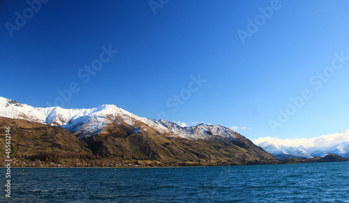 Amazing landscape around Queenstown in New Zealand.