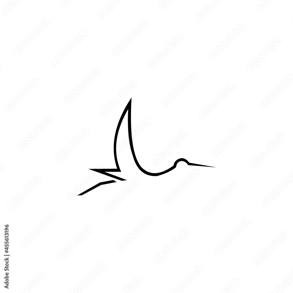 logo bird icon template vector design wings logo bird icon template vector design wings