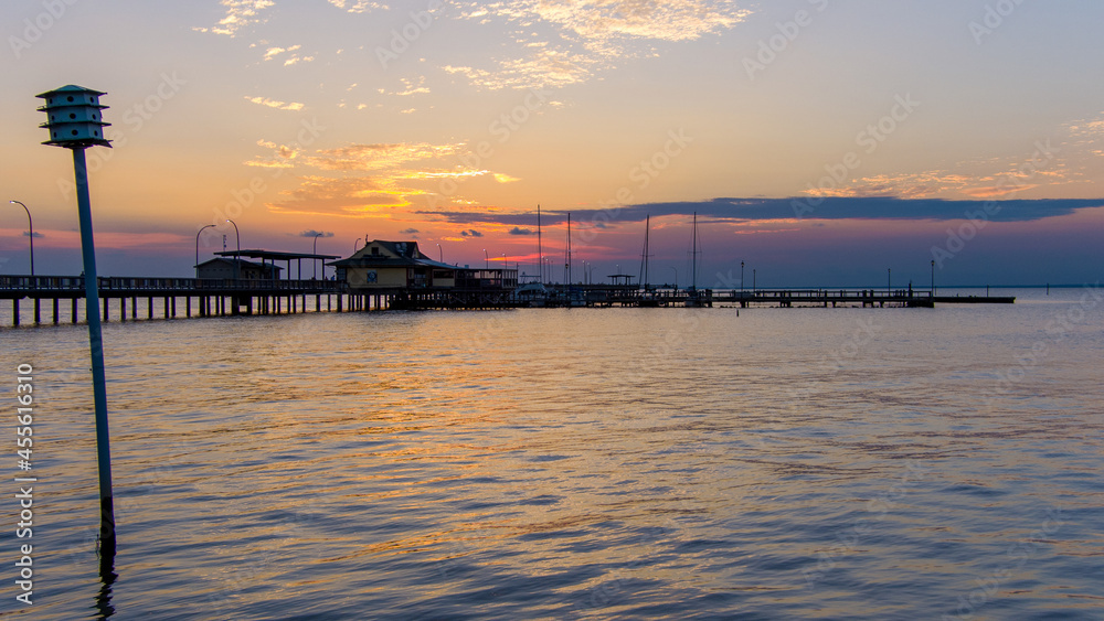 Sunset at the Fairhope pier