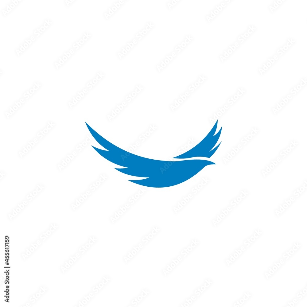 logo bird icon template vector design wings logo bird icon template vector design wings