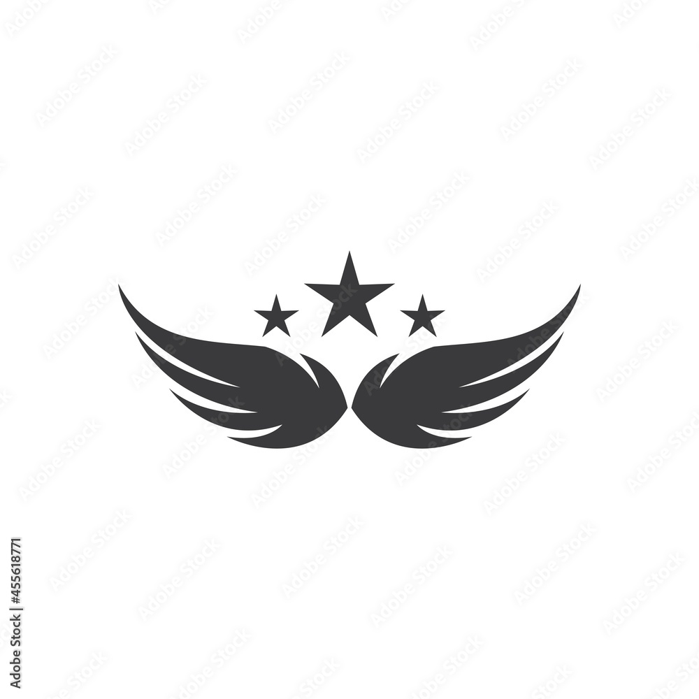 Wing illustration design