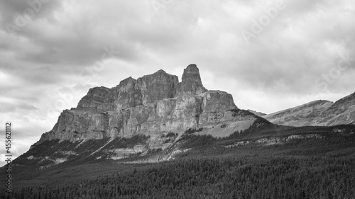 Castle Mountain in Banff National Park
