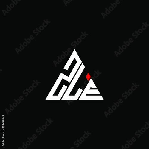 ZLE letter logo creative design. ZLE unique design
