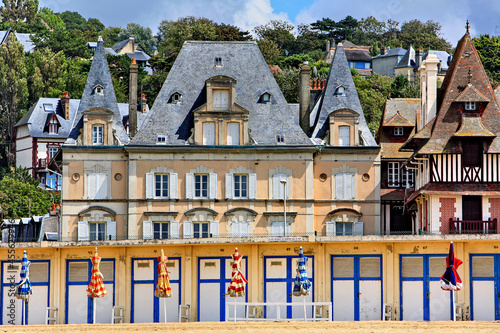 Trouville, la plage