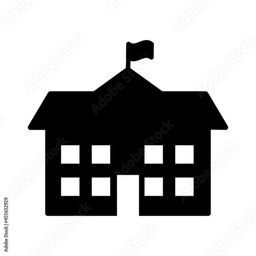 School building icon