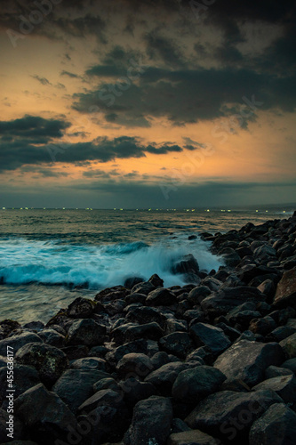 sunset over the sea © Alif