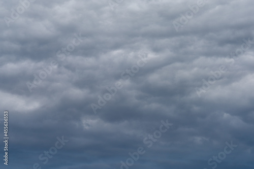 background of dark and ominous cloudy and stormy sky