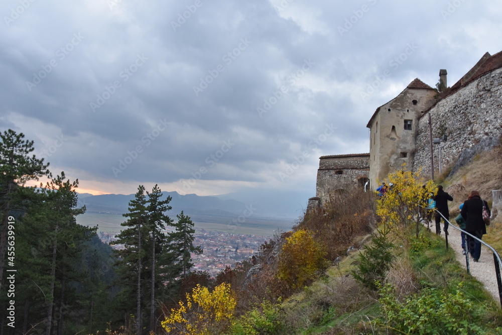 Rasnov Fortress, Transylvania, Brasov, Romania ,2015