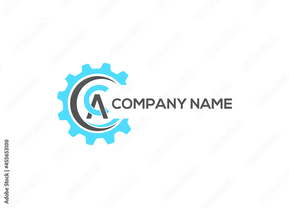 Engineering Logo or Icon Design Vector Image Template Engineering Logo or Icon Design Vector Image Template