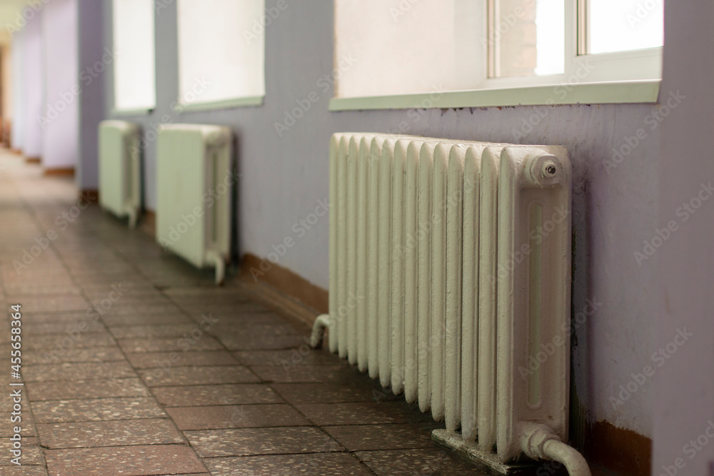 custom made wallpaper toronto digitalSchool corridor in Russia. The school building from the inside. Place of training of schoolchildren.