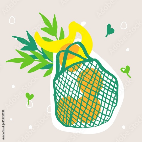 Web, eco, zero waste, vegan, go green, go vegan, eco set, icon, icons, sticker, eco stickers, эко, экология, веган, эко стикеры, растения, авоська, шопер, природа, фрукты, бананы, апельсины, ,banana