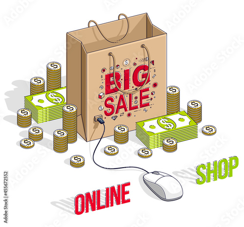 Online Shopping concept, we...