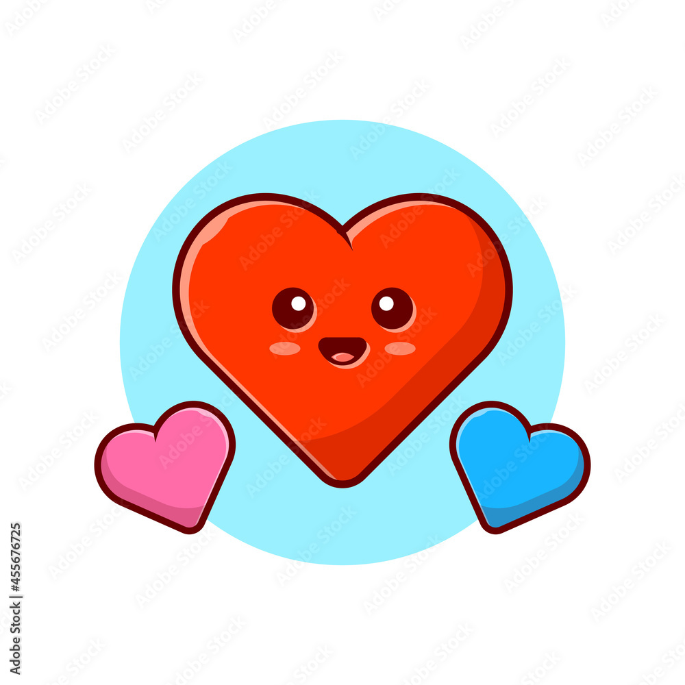 Premium Vector  Love heart logo and symbol vector