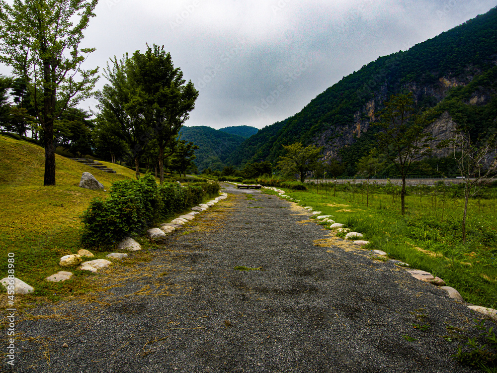 Country road in Korea