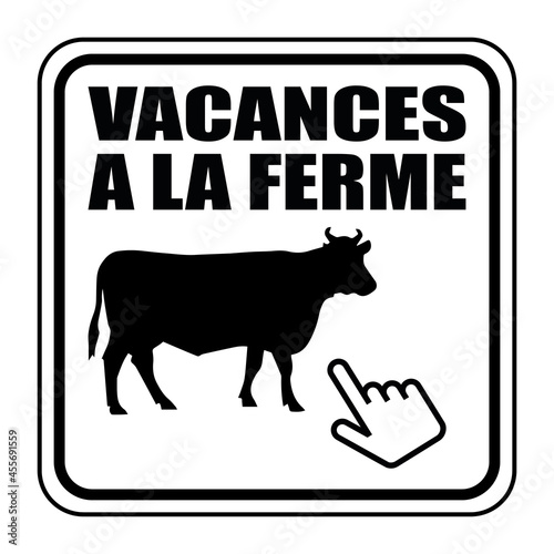 Logo vacances à la ferme.