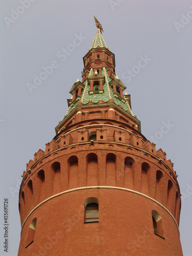 Ancient Vodovzvodnaya tower of Kremlin Wall photo