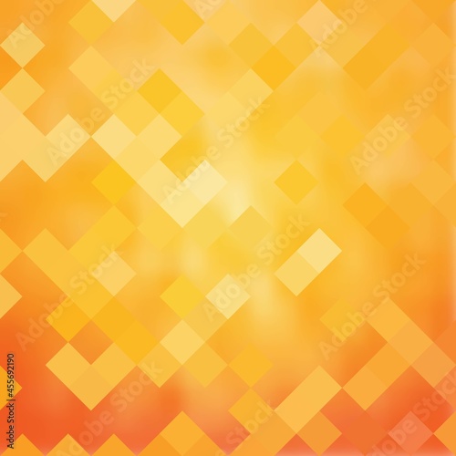 orange abstract background. geometric design. polygonal style. eps 10