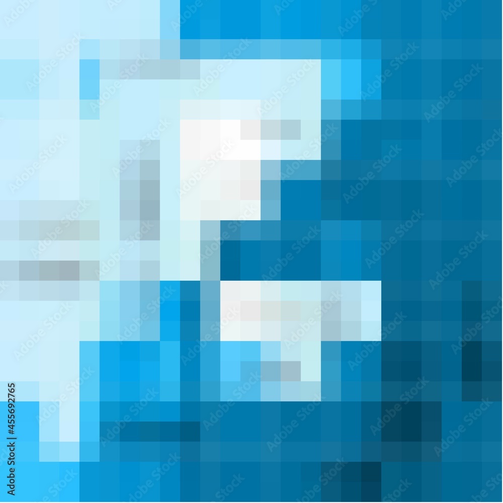 blue square background. geometric design. polygonal style. eps 10