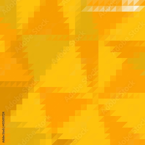yellow abstract triangular background. abstract illustration. polygonal style. presentation template. eps 10