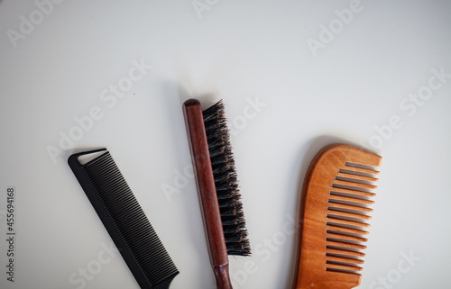 hair care products, hair combs, hair stylist attributes, combs and women's jewelry