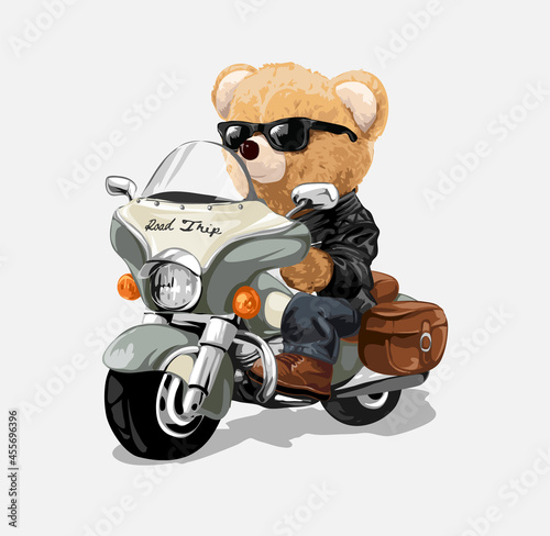 Valokuvatapetti apparel, art, bear, bike, biker, boy, cartoon, character, chopper, classic, conc