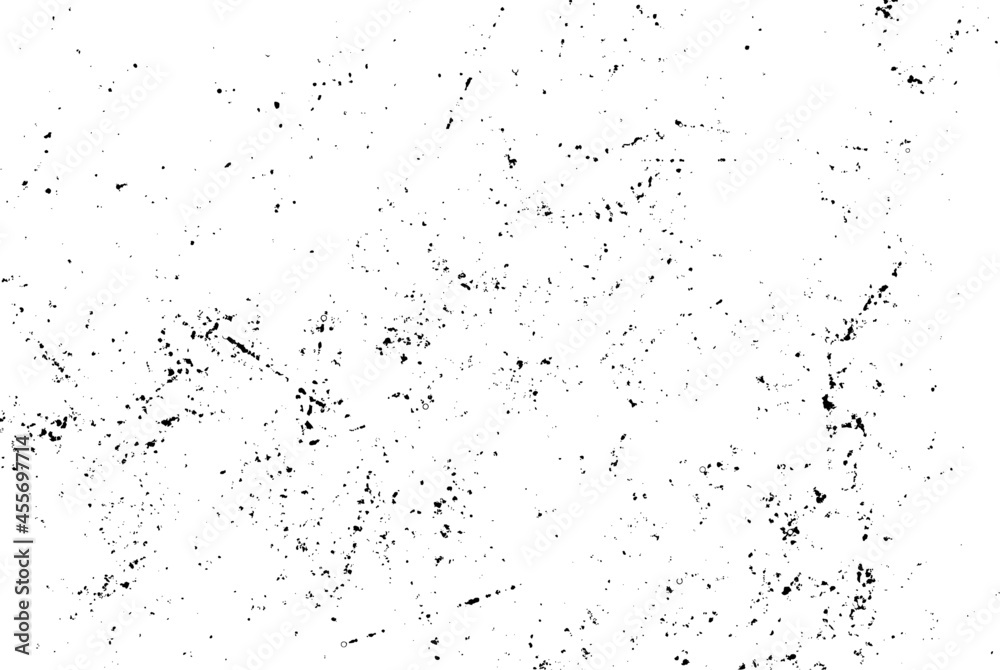 Grunge Black And White Urban. Dark Messy Dust Overlay Distress Background. Easy To Create Abstract Dotted, Scratched, Vintage Effect With Noise And Grain.Grunge Texture Vector