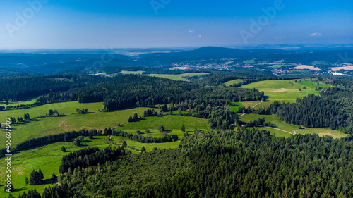 Schöner Spätsommer Spaziergang durch den Thüringer Wald - Steinbach-Hallenberg - Deutschland