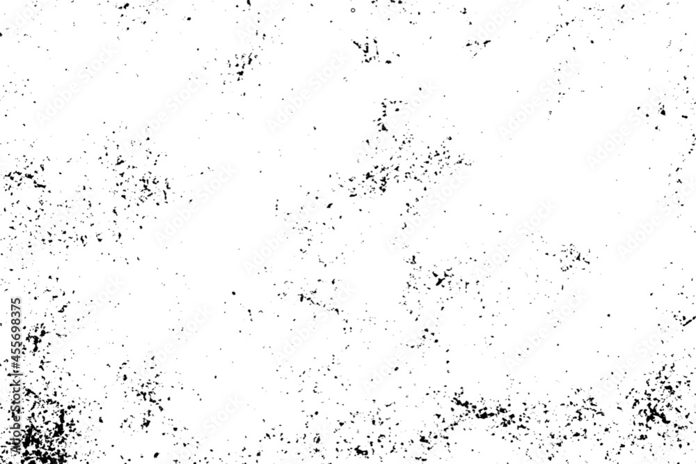 Black and white grunge. Distress overlay texture. Abstract surface dust and rough dirty wall background concept.Abstract grainy background, old painted wall.Grunge Texture Vector
