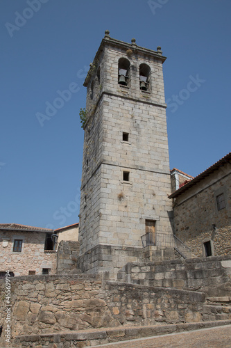 Bell Tower of Parish Church, Miranda de Castanar Village; Salamanca
