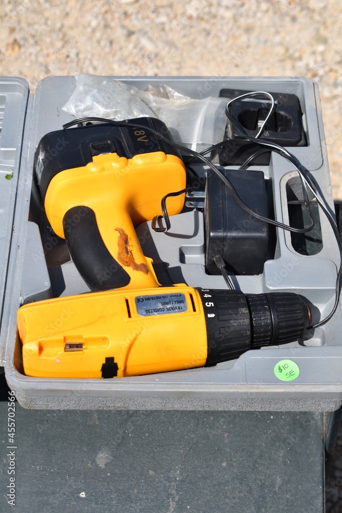 Naklejka premium Power Drill