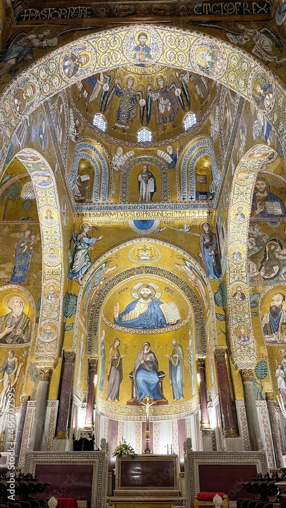 Palatin Chapel in Palermo, Italy