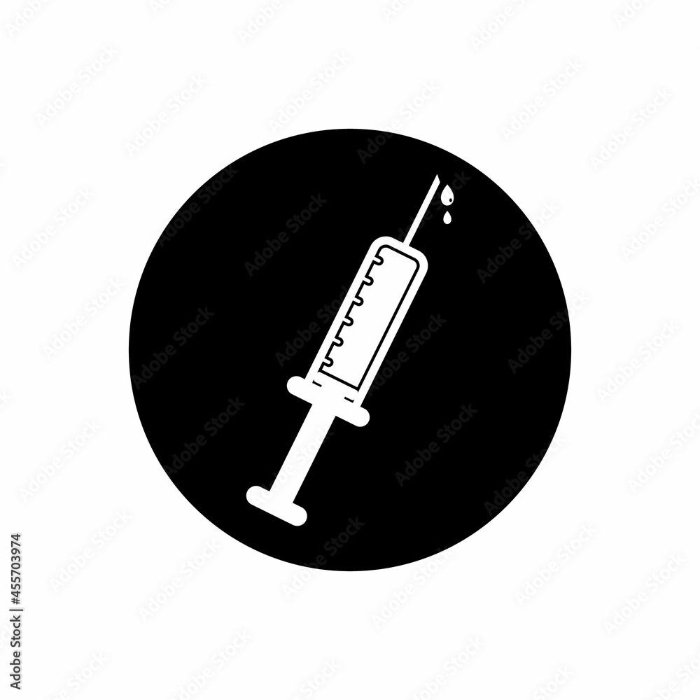 Injection, vaccine, Rounded, button, Black, icon, vector, symbol, flat, Logo, sign, illustration, silhouette, eps, Editable, style Injection, vaccine, Rounded, button, Black, icon, vector, symbol, flat, Logo, sign, illustration, silhouette, eps, Editable, style
