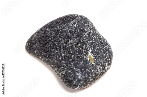 Macro mineral stone Biotite a white background