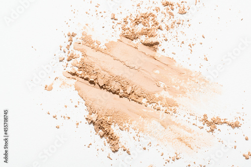 Close-up of a makeup broken into pieces