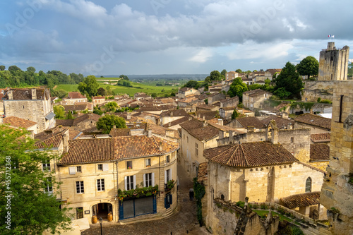 The old town of Saint-Emilion, Gironde, Nouvelle Aquitaine, France