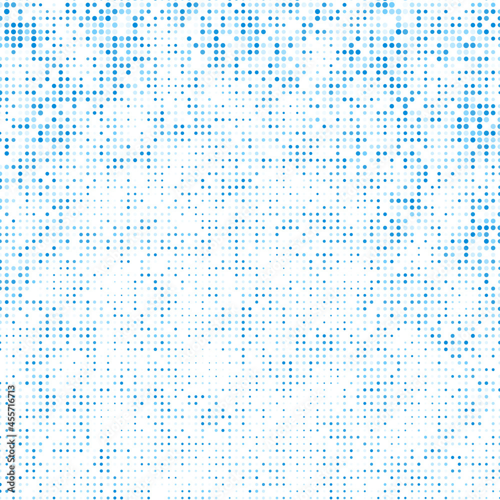Abstract blue halftone dotted background. Abstract blue halftone dotted background.