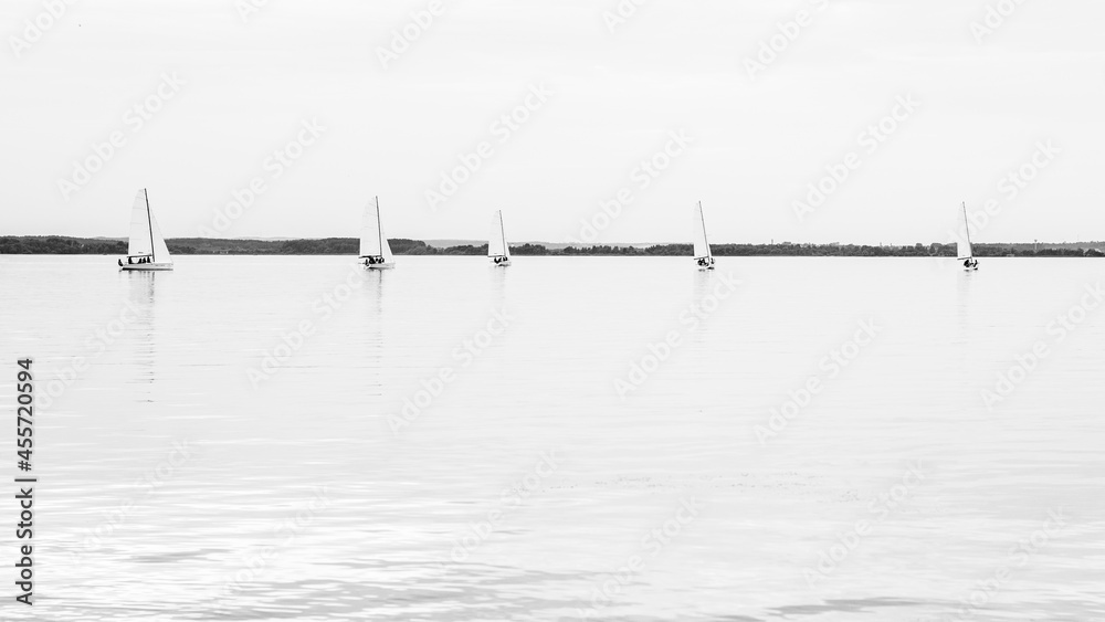 Naklejka premium Minsk Sea, Minsk, Belarus, Europe