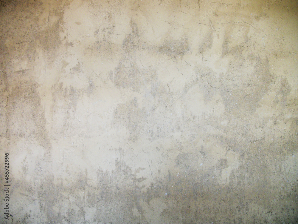 Obraz premium Plastered wall with cement mortar
