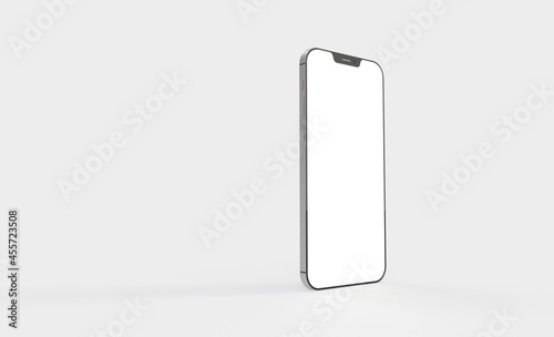 phone 3d illustration mockup smartphone isolated.