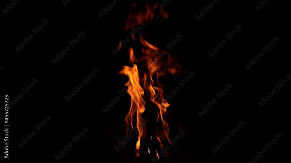 a campfire in slow motion a campfire in slow motion