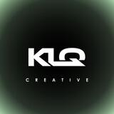 KLQ Letter Initial Logo Design Template Vector Illustration