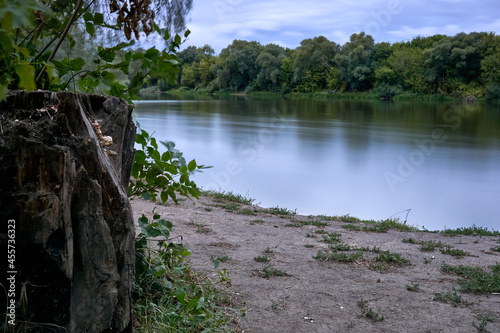 Don river bank in summer