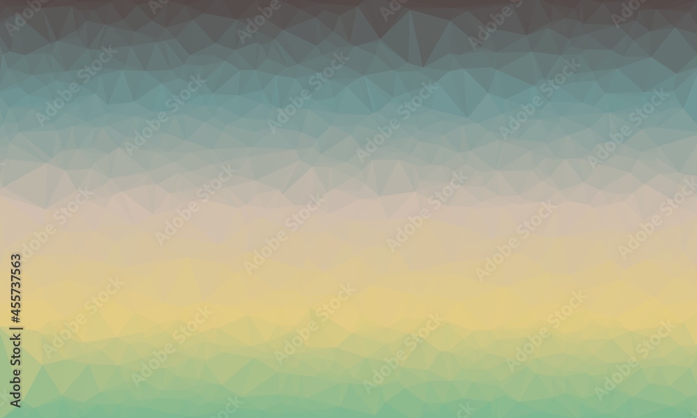 Fototapeta premium vibrant minimal multicolored polygonal background