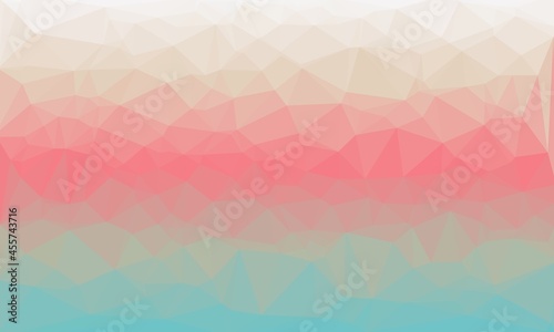 vibrant minimal multicolored polygonal background