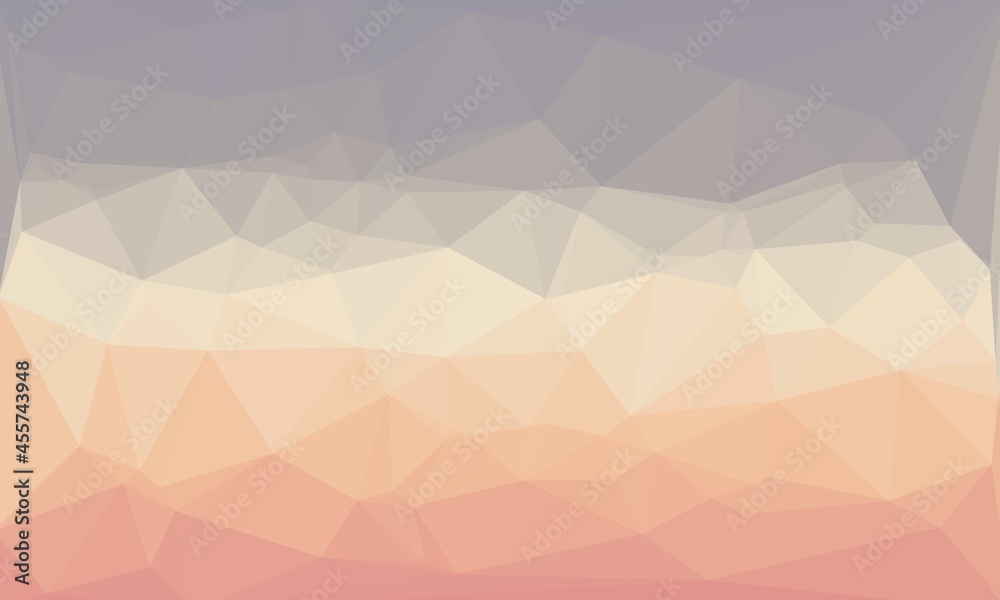 Obraz premium vibrant creative prismatic background with polygonal pattern