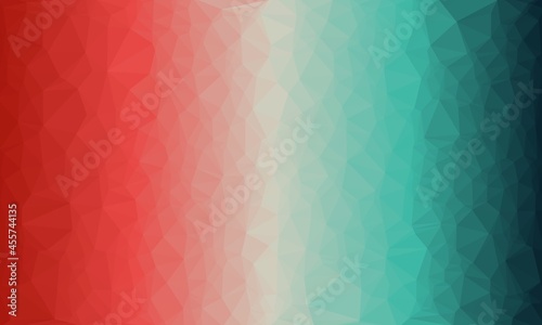 Wallpaper Mural vibrant creative prismatic background with polygonal pattern Torontodigital.ca