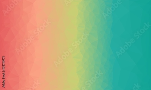 Wallpaper Mural vibrant abstract multicolored background with poly pattern Torontodigital.ca