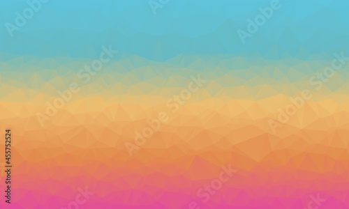 vibrant abstract geometric background with poly pattern